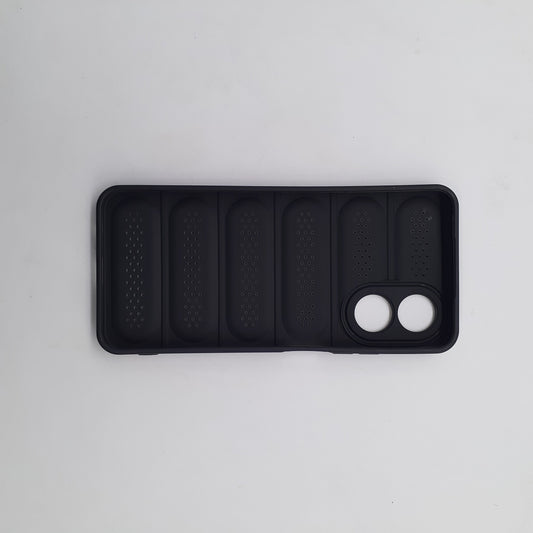 OPPO A17K Heat Dissipation Design Strong TPU Material Flexible Anti-Scratch Shockproof Phone Case Back Cover