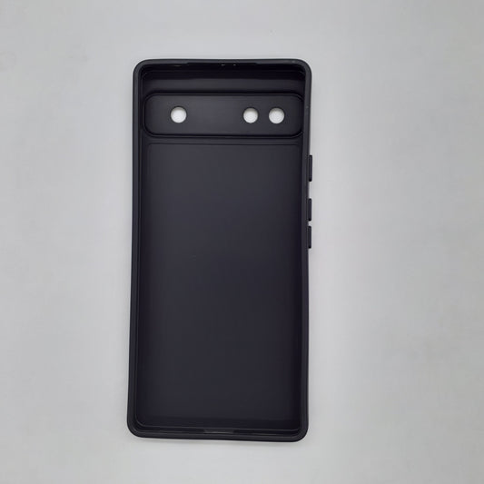 Google Pixel 6A Slim Silicone Case – Shock Resistant TPU Protective Back Cover with Raised Camera Edges
