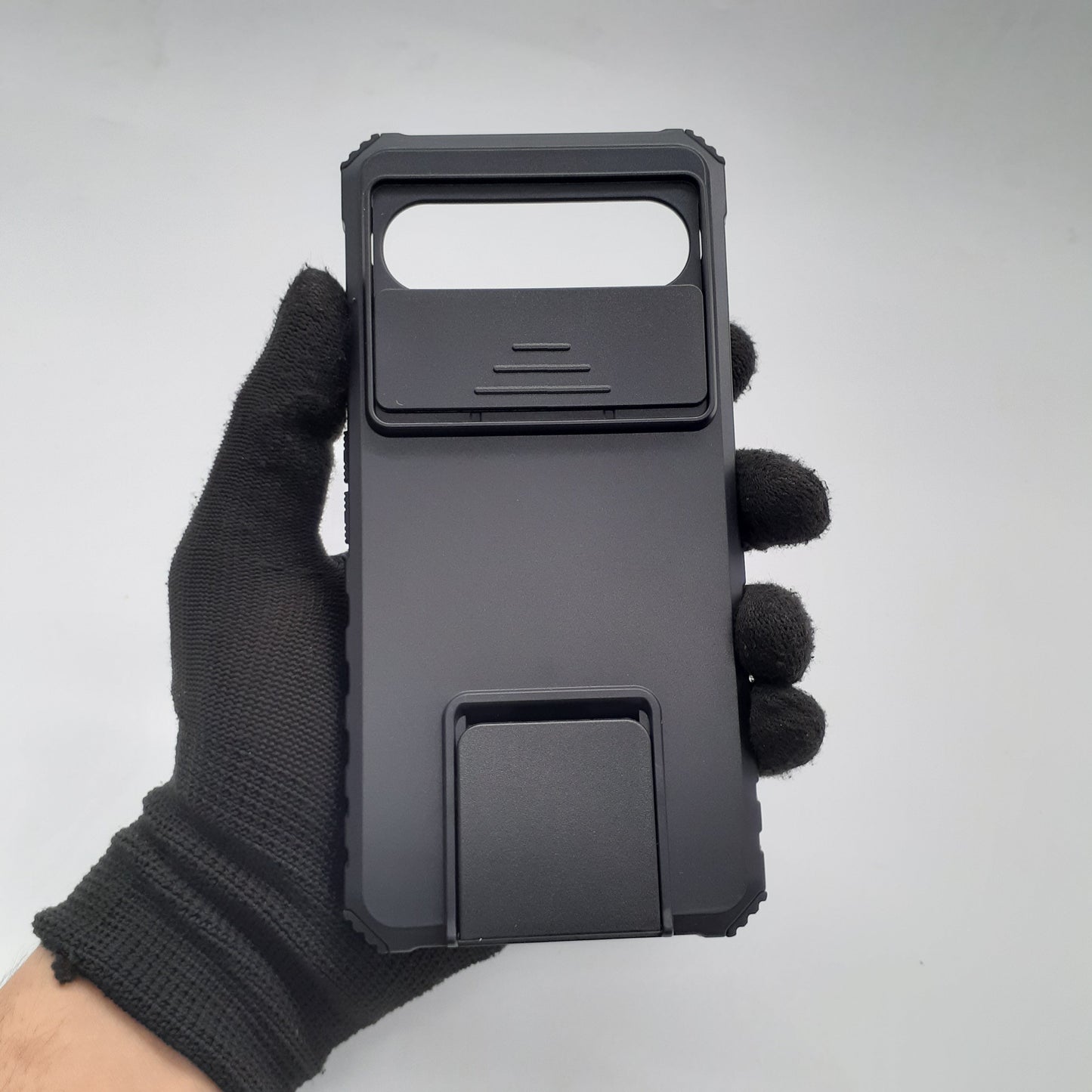 Google Pixel 9 Pro XL Case with Sliding Camera Lens Cover and 360¡ Rotating Kickstand, Heavy Duty Shockproof Military Grade Protection Bumper Phone Cover