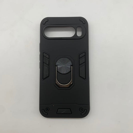 Google Pixel 9 Pro XL Hard PC Case with ring holder Shockproof Slim back Cover
