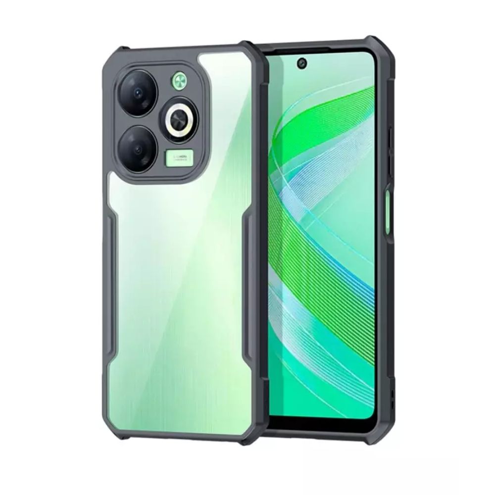 Infinix Smart 8 Pro iPAKY Heavy Duty Shockproof Armor Case with Enhanced Grip and Impact Resistant Edges for Ultimate Protection
