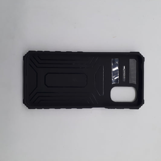 Motorola Moto G22 Case, Heavy Duty Shockproof Cover with Sliding Camera Lens Protector and Integrated Kickstand for Hands-Free Viewing