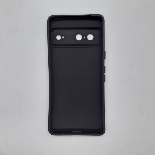 Google Pixel 7 Premium Soft Silicone Case – Slim Shockproof TPU Back Cover with Raised Camera & Screen Guard