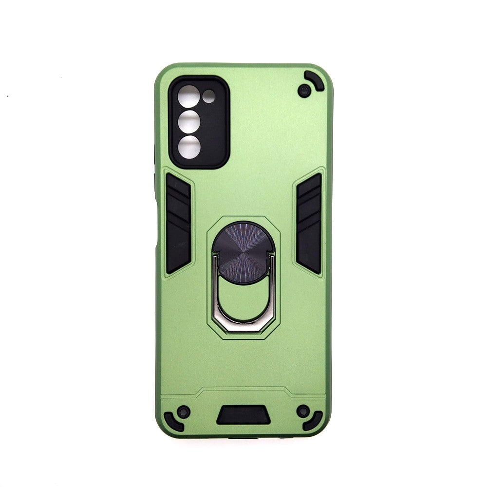 Samsung A03s Hard PC Case with ring holder Shockproof Slim back Cover