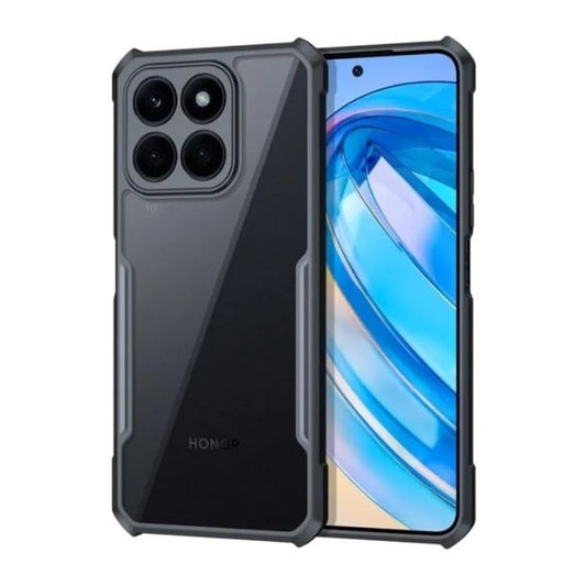 HONOR X6a iPAKY Premium Hybrid Case with Shock Proof Edges and Non-Slip Grip, Full Body Protective Cover