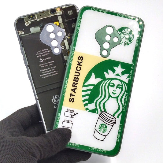 Vivo S1 Pro pack of 2 Glass Back Covers Stabucks and Circuit Design
