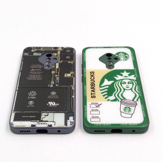 Vivo S1 Pro pack of 2 Glass Back Covers Stabucks and Circuit Design