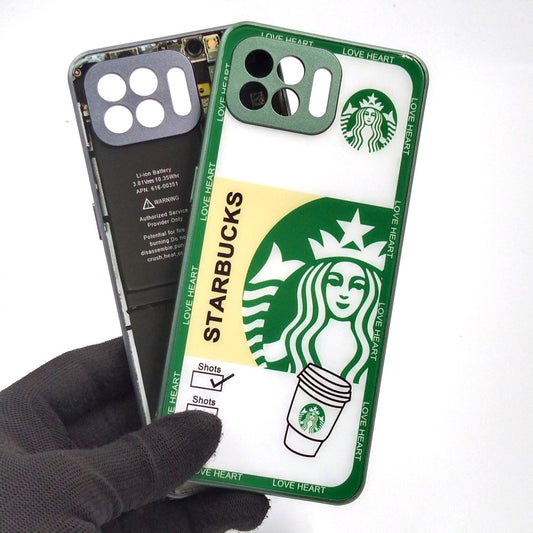 OPPO F17 Pro pack of 2 Glass Back Covers Stabucks and Circuit Design