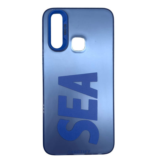 Vivo Y12 Hard PC case SEA Design Luxury back cover
