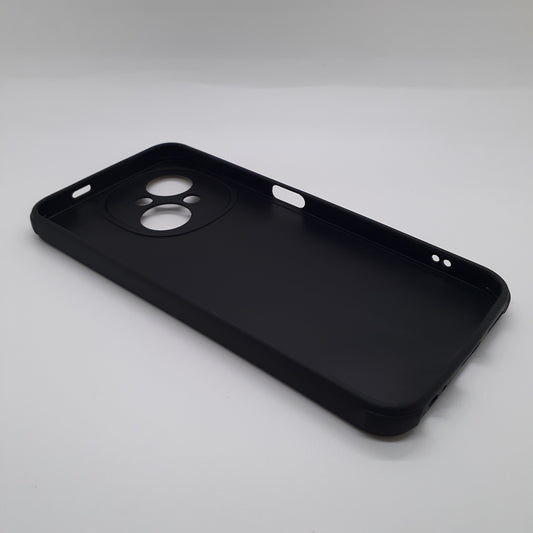 Tecno Spark Go 1 Carbon Fiber texture Hard Rubber armour back cover shock-porof case