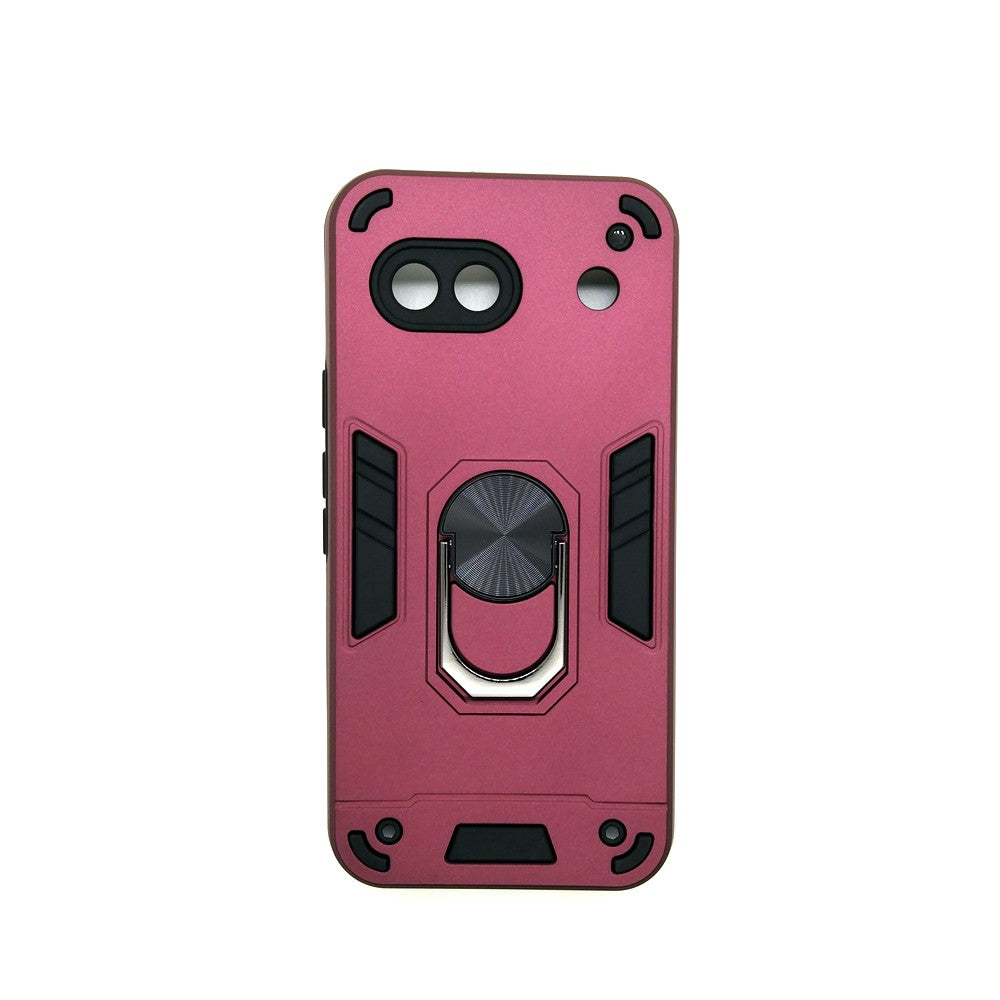 Google Pixel 8A Hard PC Case with ring holder Shockproof Slim back Cover