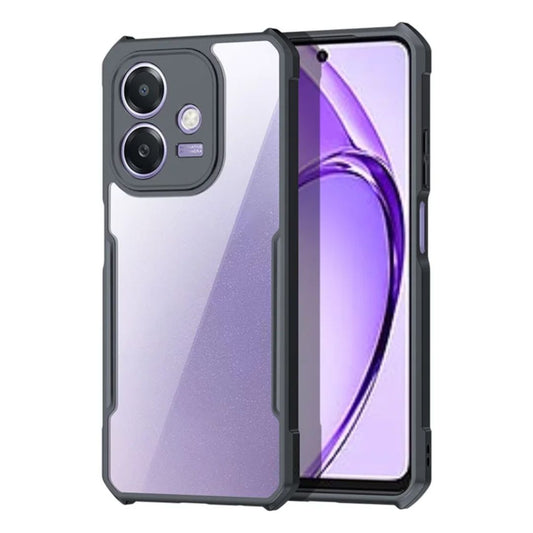 OPPO A3 case Matte Black Back Cover Soft Silicone TPU Bumper case