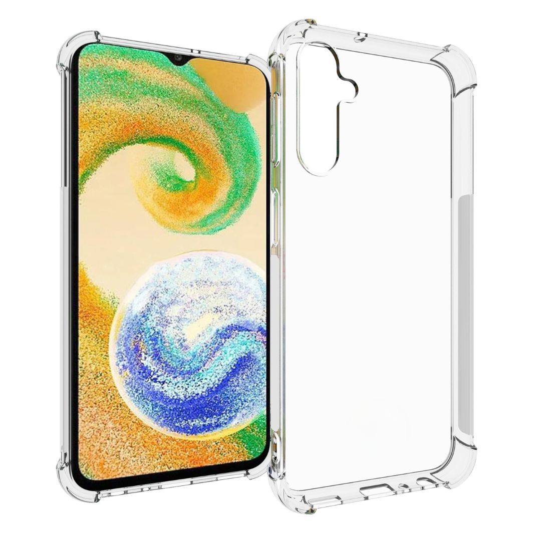 A24 4G AntiShock Clear Back Cover Soft Silicone TPU Bumper case for Samsung A25