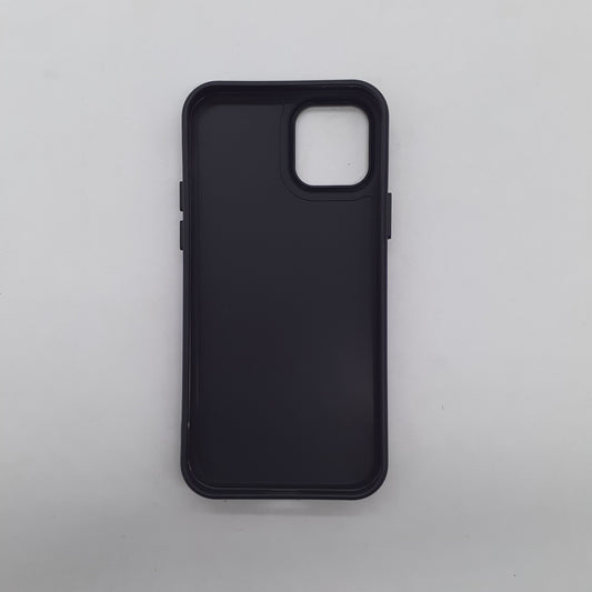 iPhone 12 Soft Silicone Protective Back Cover – Slim Shockproof TPU Case with Anti-Slip Grip & Raised Screen Edges