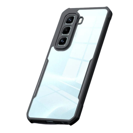 infinix Hot 50 Pro Plus case Matte Black Back Cover Soft Silicone TPU Bumper case