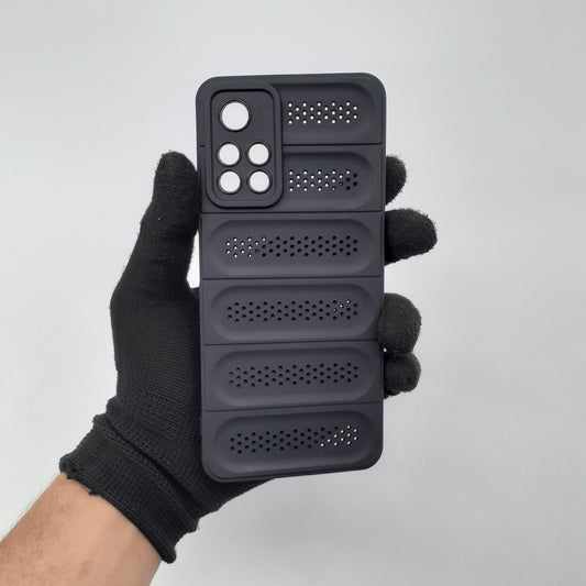 Redmi Note 11 4G Cooling Case Heat Dissipation Design Strong TPU Material Bumper Cover Casing Funda