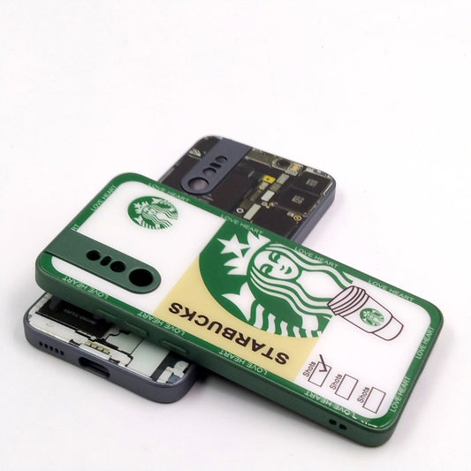 Vivo V15 Pro pack of 2 Glass Back Covers Stabucks and Circuit Design