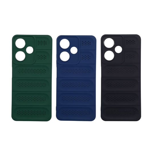 infinix Hot 30i Phone Case Heat Dissipation Design Strong TPU Material Protective Cover Shockproof Bumper