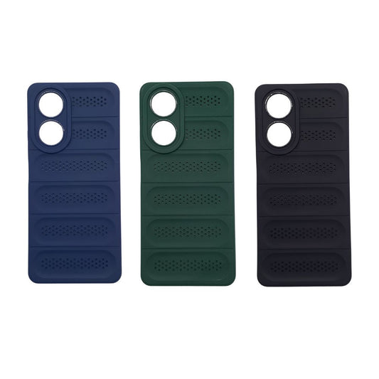 OPPO A58 Strong TPU Heat Dissipation Design Anti-Scratch Shockproof Ultra Slim Rugged Bumper Phone Case Cover