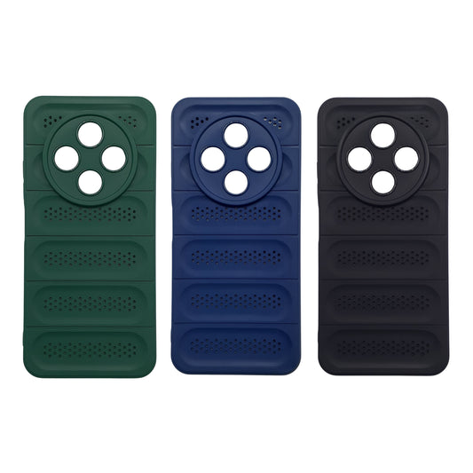 Tecno Spark 30C Heat Dissipation Design Strong TPU Material Cooling Bumper Phone Case Back Cover