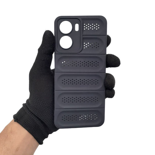 Vivo Y16 Phone Case Heat Dissipation Design Strong TPU Material Shockproof Safe Dropproof Soft Protect Casing Cover