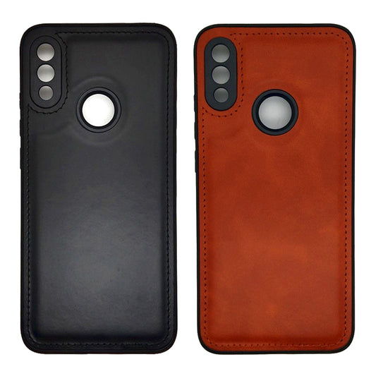 Luxury Leather Case Protection Phone Case Back Cover for Redmi Note 7