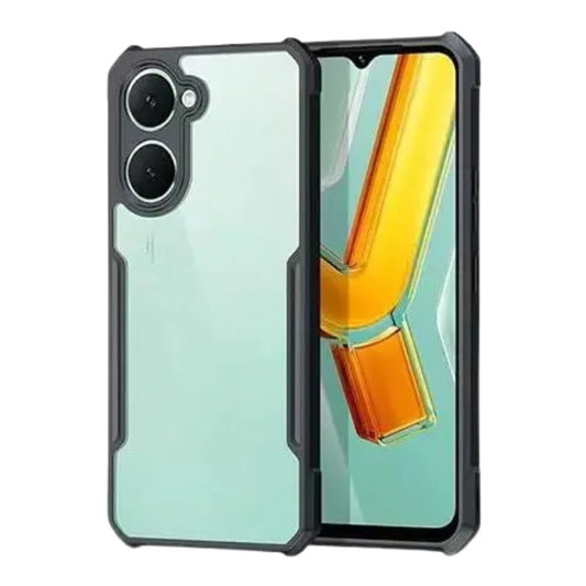 Vivo Y03 iPaky Case Back Cover Matte Black TPU Bumper case