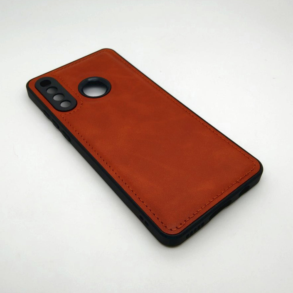 Luxury Leather Case Protection Phone Case Back Cover for Huawei P30 Lite