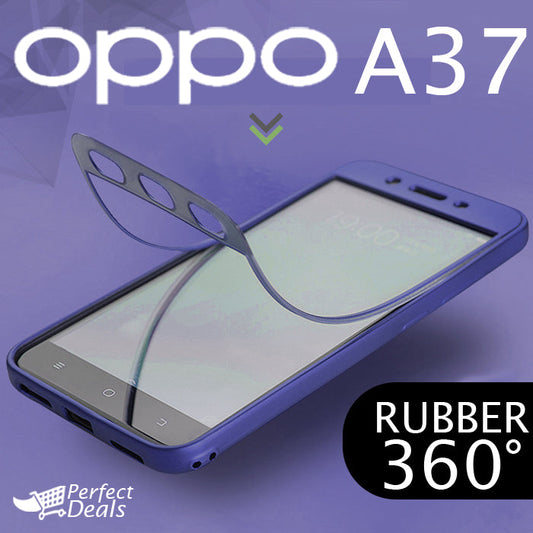 Rubber 360° TPU Case for OPPO A37