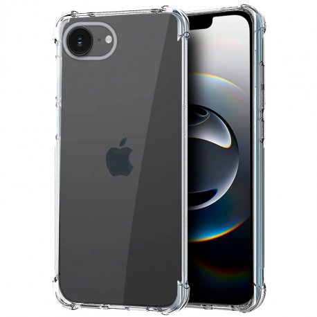 iPhone 16e Clear Anti-Shock Case Heavy Duty Corner Bumper Cover