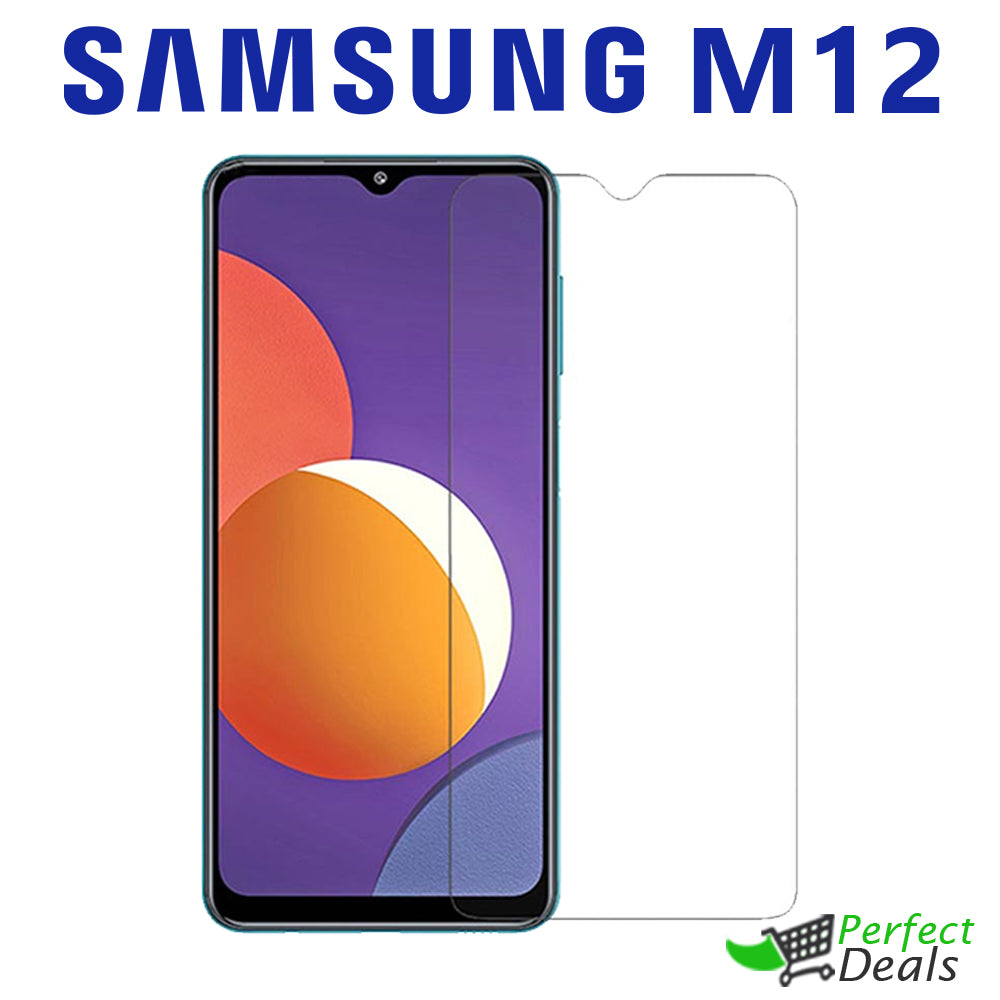 9H Clear Screen Protector Tempered Glass for Samsung Galaxy M12