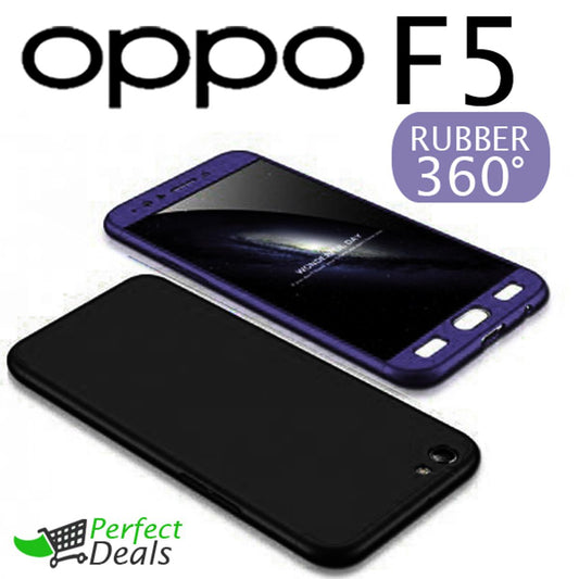 Rubber 360° TPU Case for OPPO F5