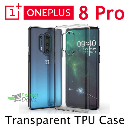 Transparent Clear TPU Case for OnePlus 8 Pro