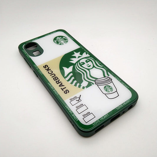 A03 CORE Starbucks Series High Quality Perfect Cover Full Lens Protective Transparent TPU Case For Samsung A03 CORE