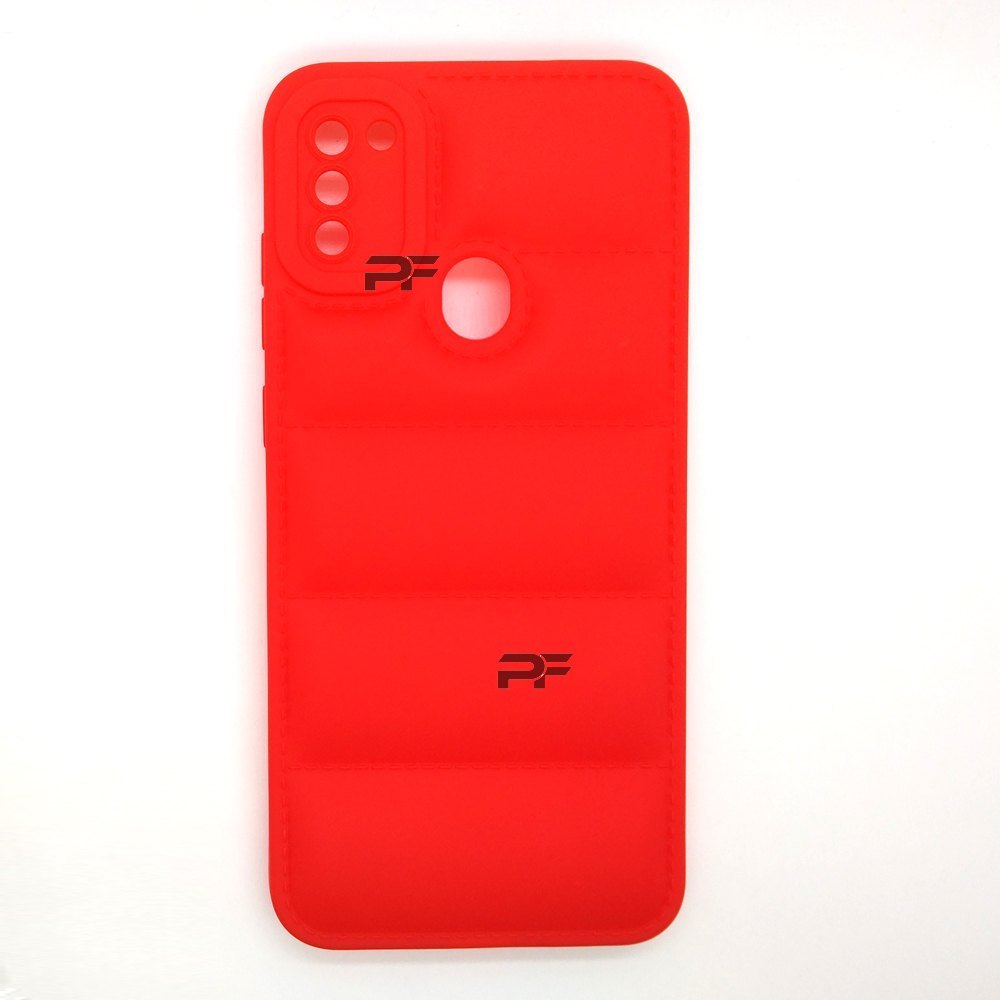 Puffer Case Jacket Cushion Back Cover for Samsung A11
