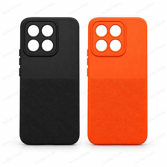 HONOR X8C Premium Soft TPU Case – Slim Shockproof Silicone Protective Cover with Raised Screen Edges