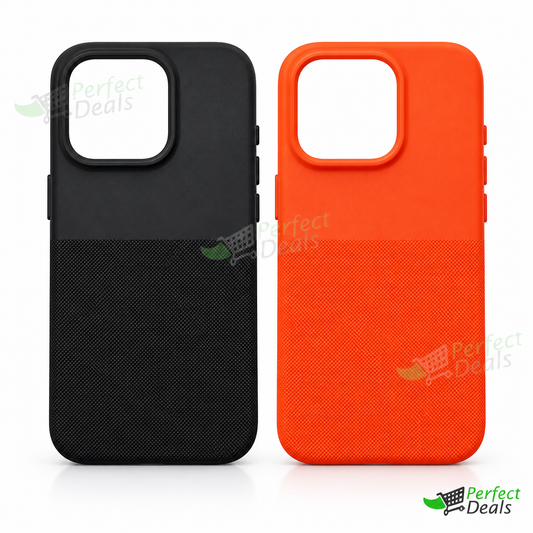 iPhone 15 Pro Premium Silicone Back Cover – Slim Shock Absorbing TPU Case with Raised Camera and Screen Guard
