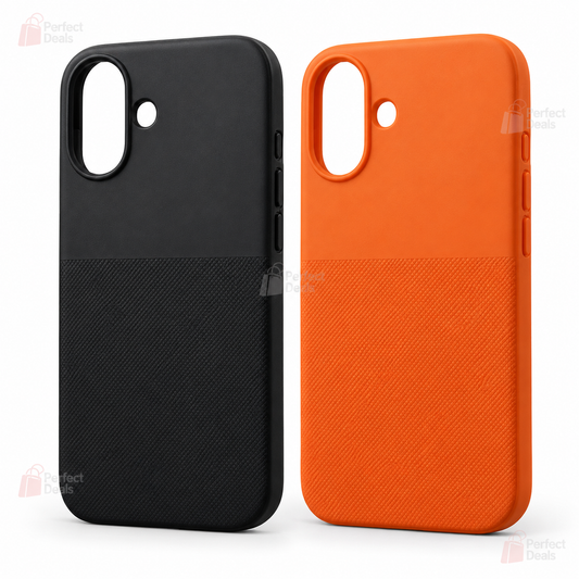 iPhone 16 Slim Soft TPU Back Cover – Protective Shockproof Silicone Phone Case with Raised Camera & Screen Edges