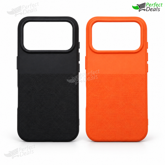iPhone 17 Pro Premium Soft TPU Case – Slim Silicone Shockproof Back Cover with Raised Screen and Camera Protection