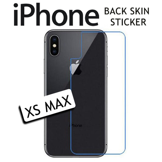 Clear Skin Back Sticker for iPhone XS Max