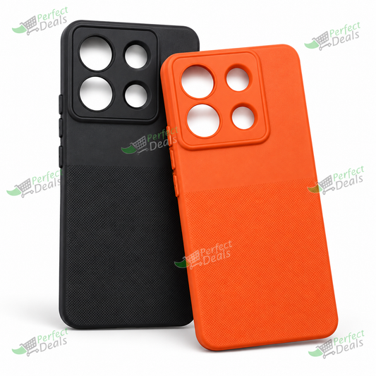 Redmi Note 13 Pro 5G Premium Silicone Back Cover – Slim Shockproof TPU Case with Raised Camera Protection