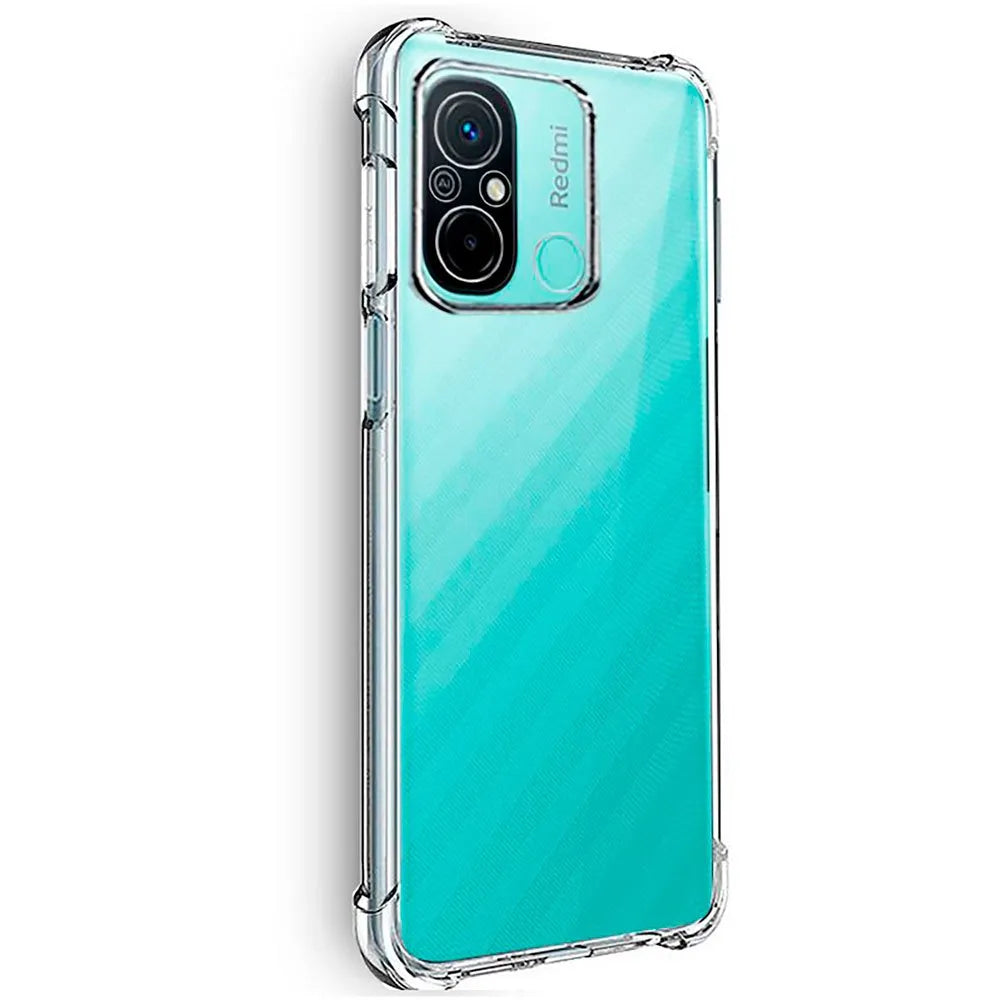 AntiShock Clear Back Cover Soft Silicone TPU Bumper case for Redmi 12C