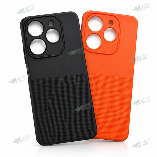 Tecno Spark 10 Pro Premium Silicone Back Cover – Slim Shock Resistant TPU Case with Raised Camera and Screen Guard