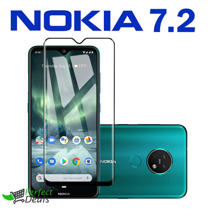 Screen Protector Tempered Glass for Nokia 7.2