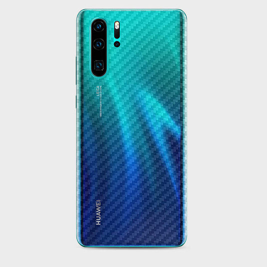 Huawei P30 Pro carbon Back Clear Skin Sticker