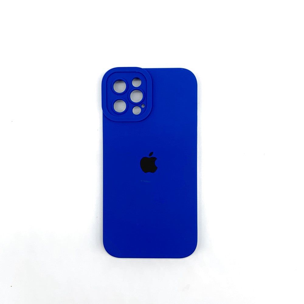 apple silicone case Velvet inner cover Hard back cover for iPhone 12 Pro