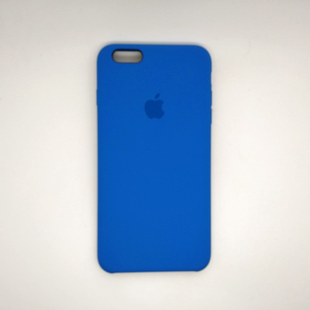 apple silicone case Velvet inner cover Hard back cover for iPhone 6 Plus / 6s Plus