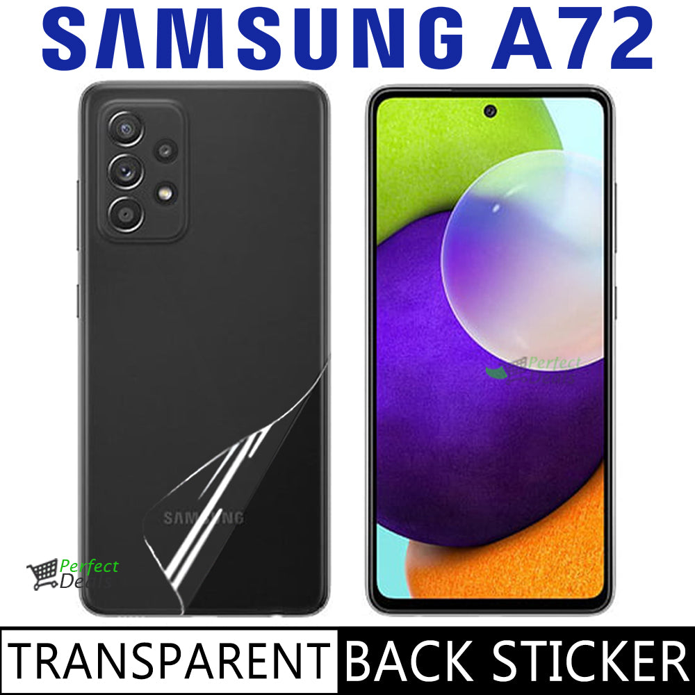 Clear Skin Back Sticker for Samsung Galaxy A72