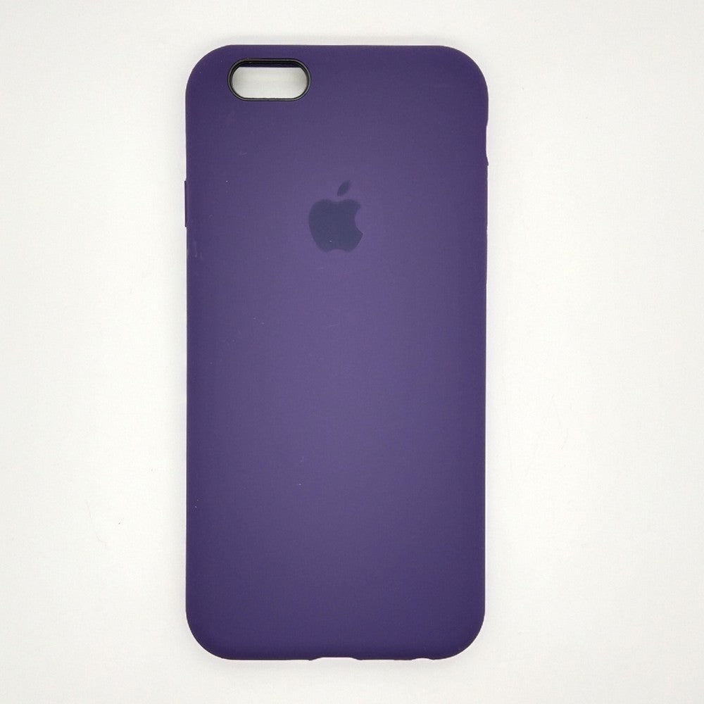 apple silicone case Velvet inner cover Hard back cover for iPhone 6 / 6s