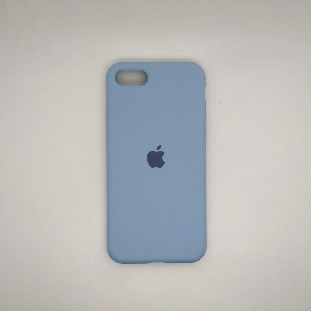 apple silicone case Velvet inner cover Hard back cover for iPhone 7 / 8